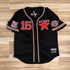 Ebbets Field Flannels For The Culture Philadelphia Stars Jersey Black Mens 3XL